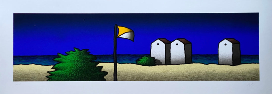 Spiaggia e bandiera | Tino Stefanoni