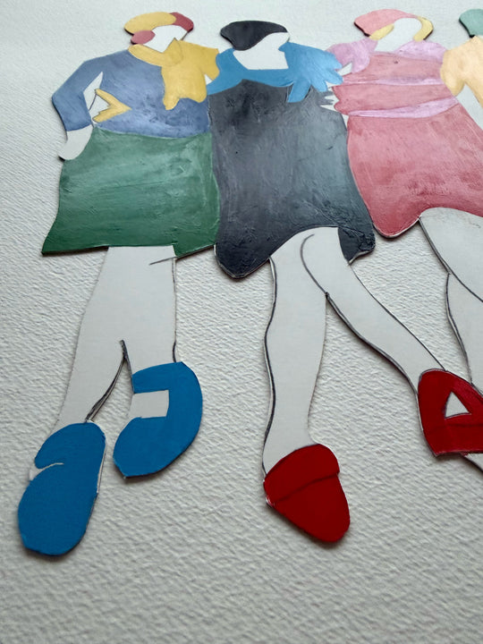 Fashion Street Parade | Marco Lodola - Arte Focus™