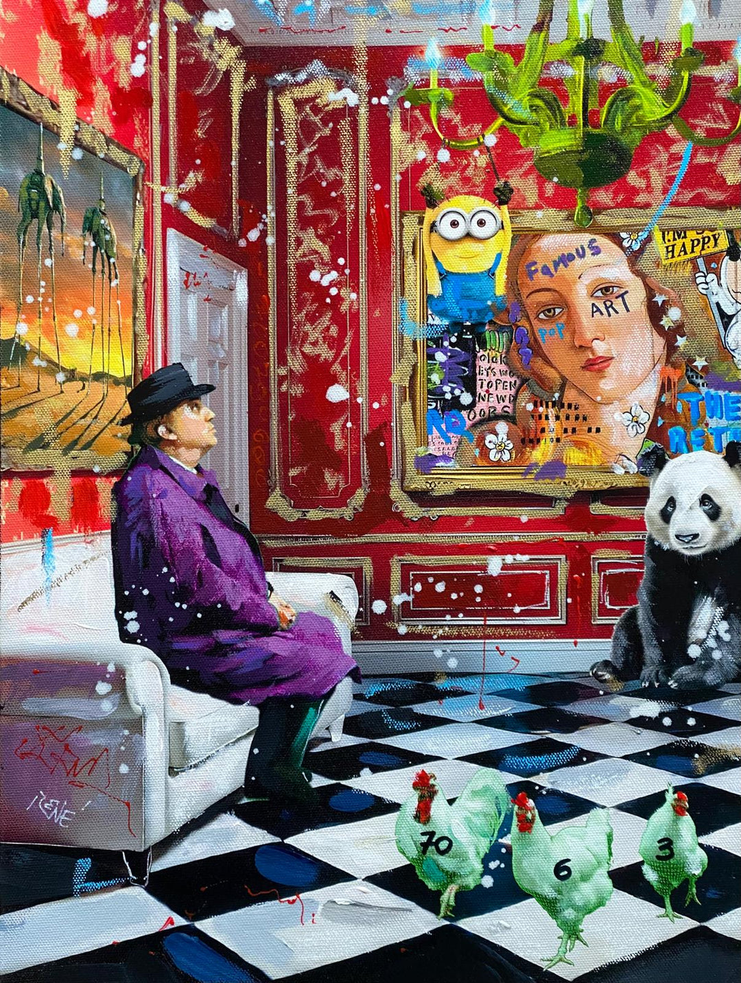 The Room Where Silence Watches Back (Opera unica) | Renè