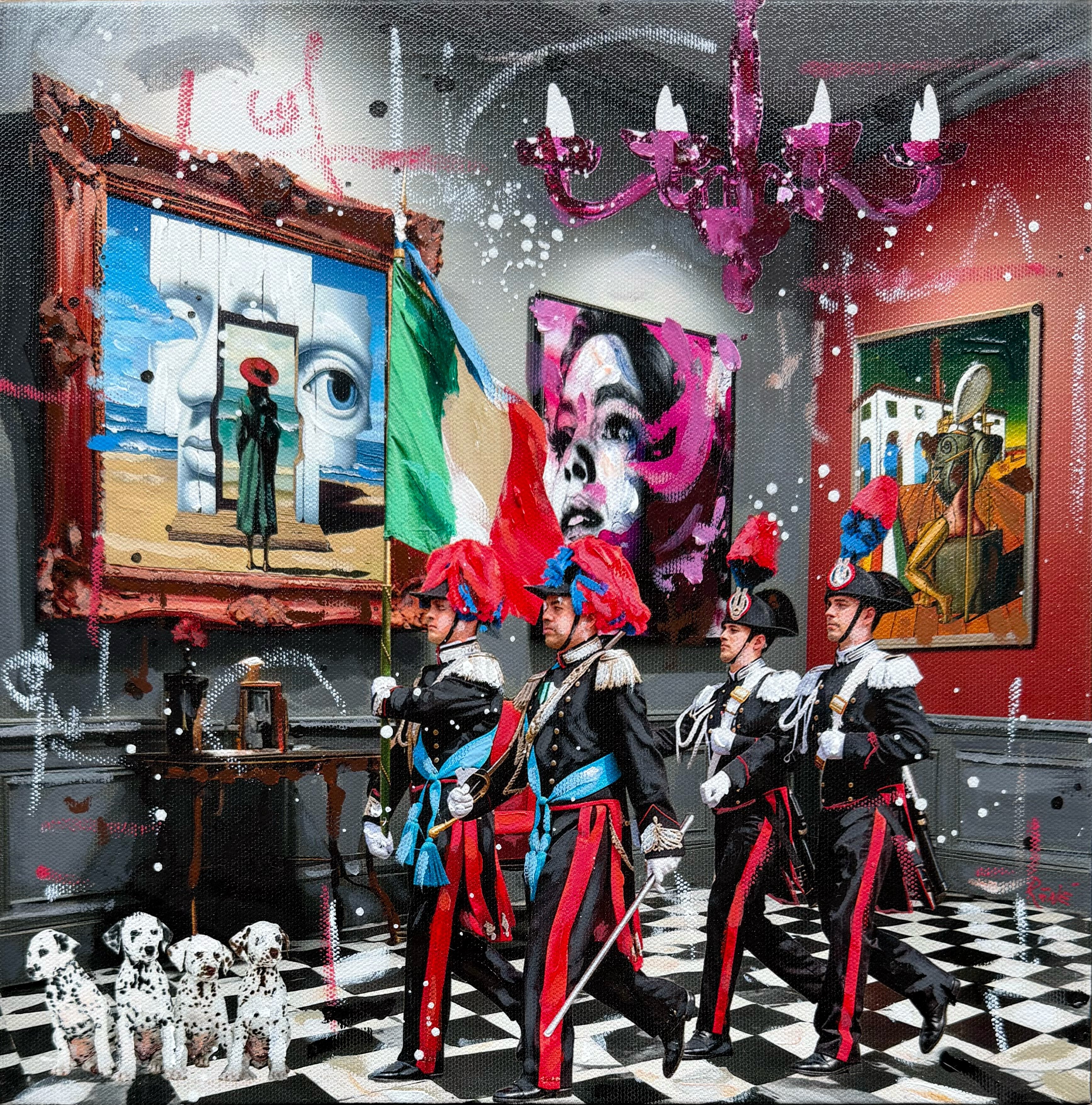 Protecting Beauty (Opera Unica) | Renè - Arte Focus™