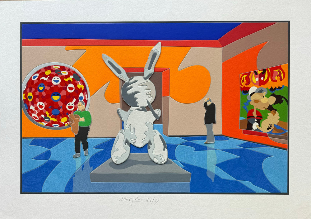 Omaggio a Jeff Koons  | Ugo Nespolo