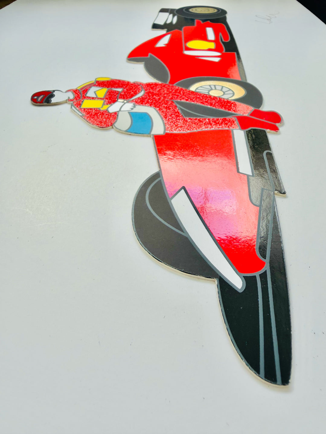 The Red of a Legend | Marco Lodola - Arte Focus™