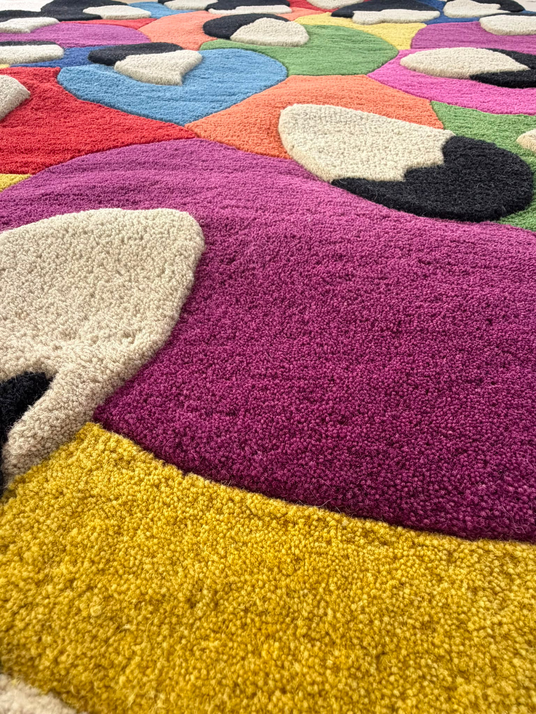 "The Other Face" Carpet | Marco Lodola