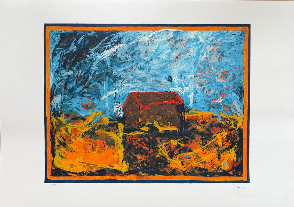 La casa rossa  | Mario Schifano