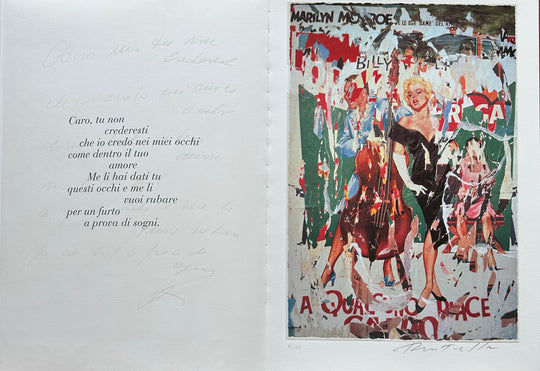 Bellezza Eterna | Mimmo Rotella & Alda Merini - Arte Focus™