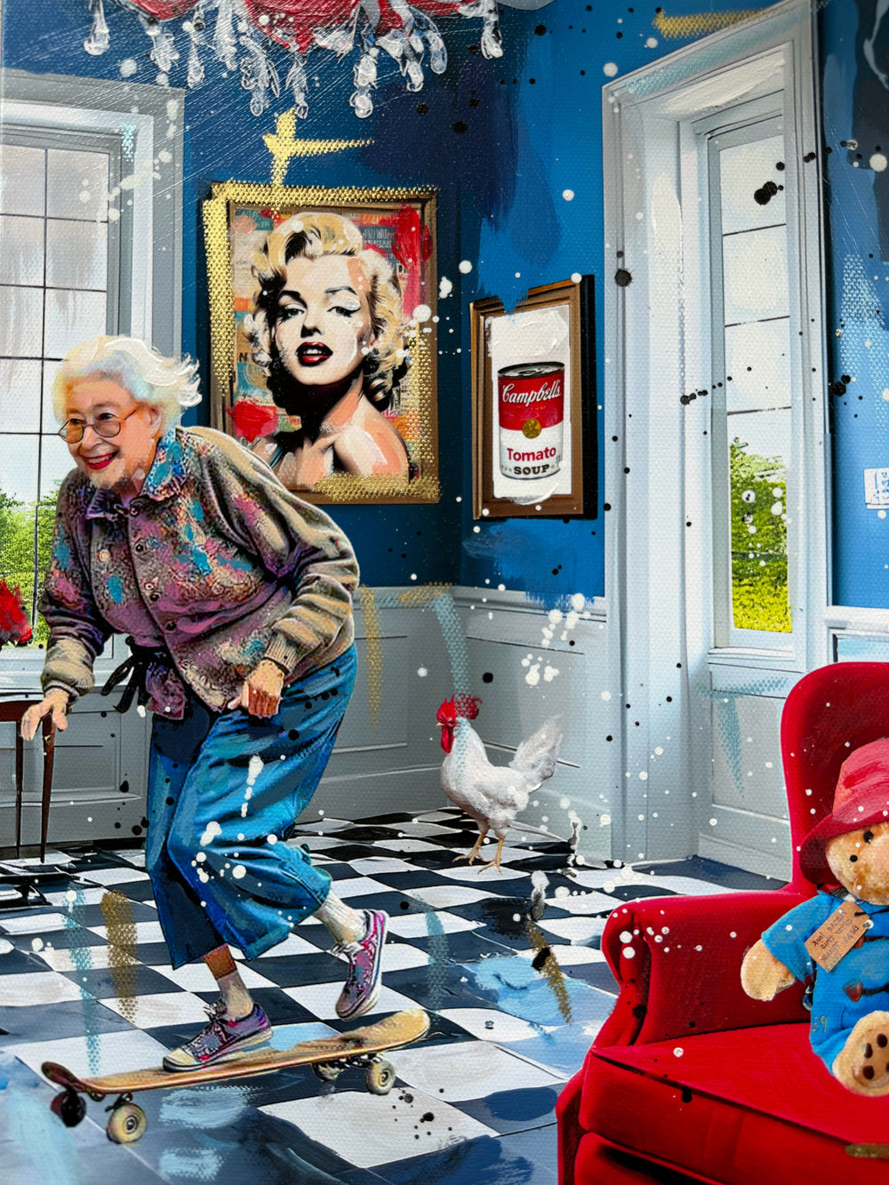 Grandma Doesn’t Care (Opera Unica) | Renè - Arte Focus™