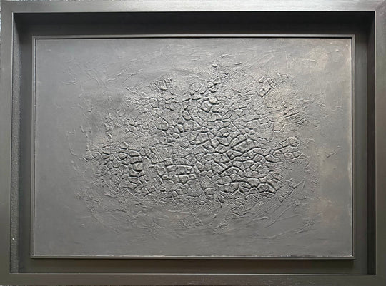 Cretto Nero D | Alberto Burri - Arte Focus™