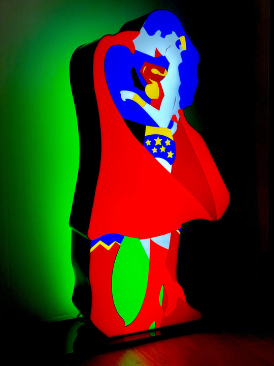 Kiss Heroes | Marco Lodola - Arte Focus™