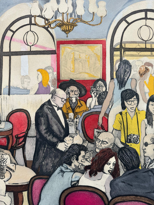 Caffè Greco | Renato Guttuso - Arte Focus™