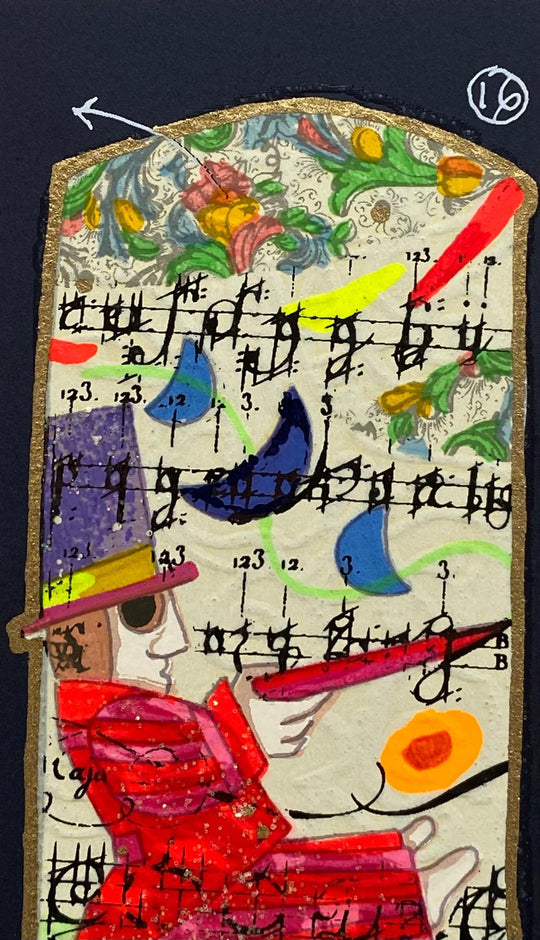 Solo con i miei sogni (fondo blu) | Francesco Musante