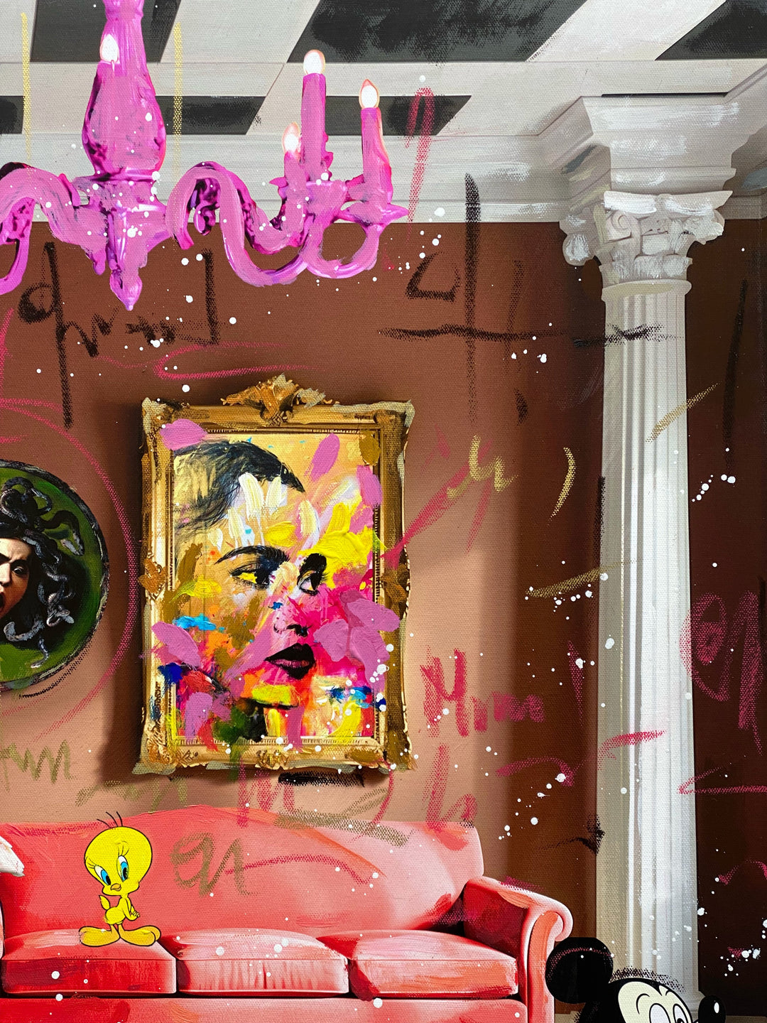 Graffiti in the Palace | Renè - Arte Focus™