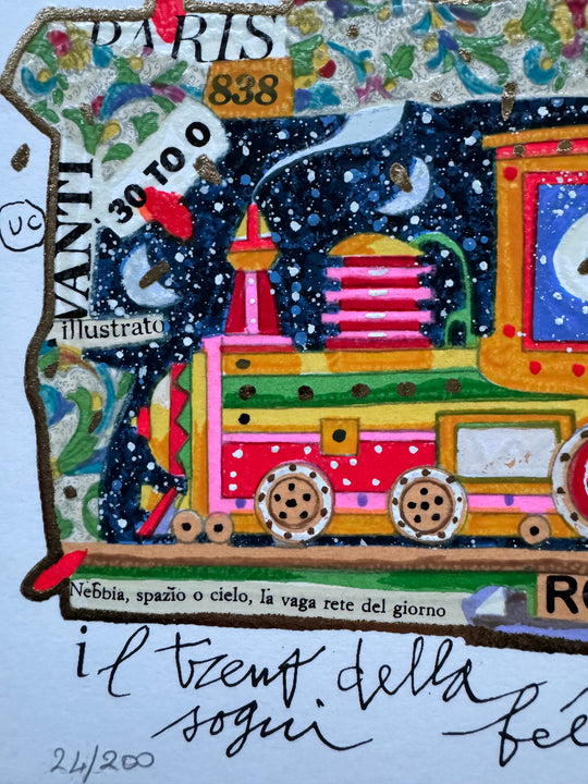 Il treno della sera mi porta sogni felici  | Francesco Musante