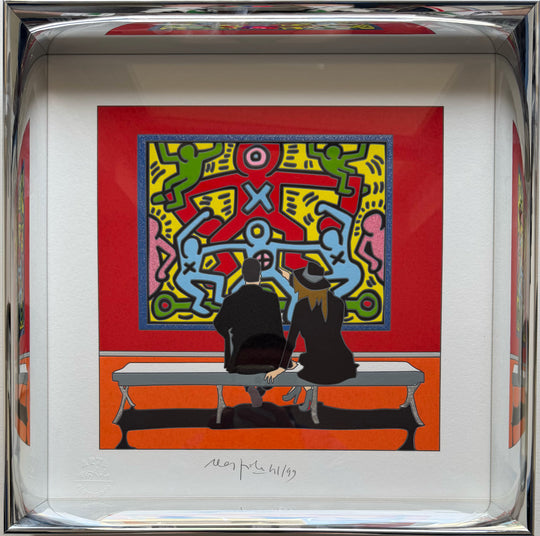 Opera in cornice: Art talk loading | Ugo Nespolo - Arte Focus™
