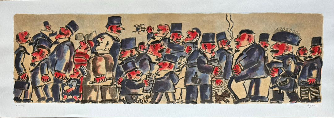 La grande folla | Franz Borghese