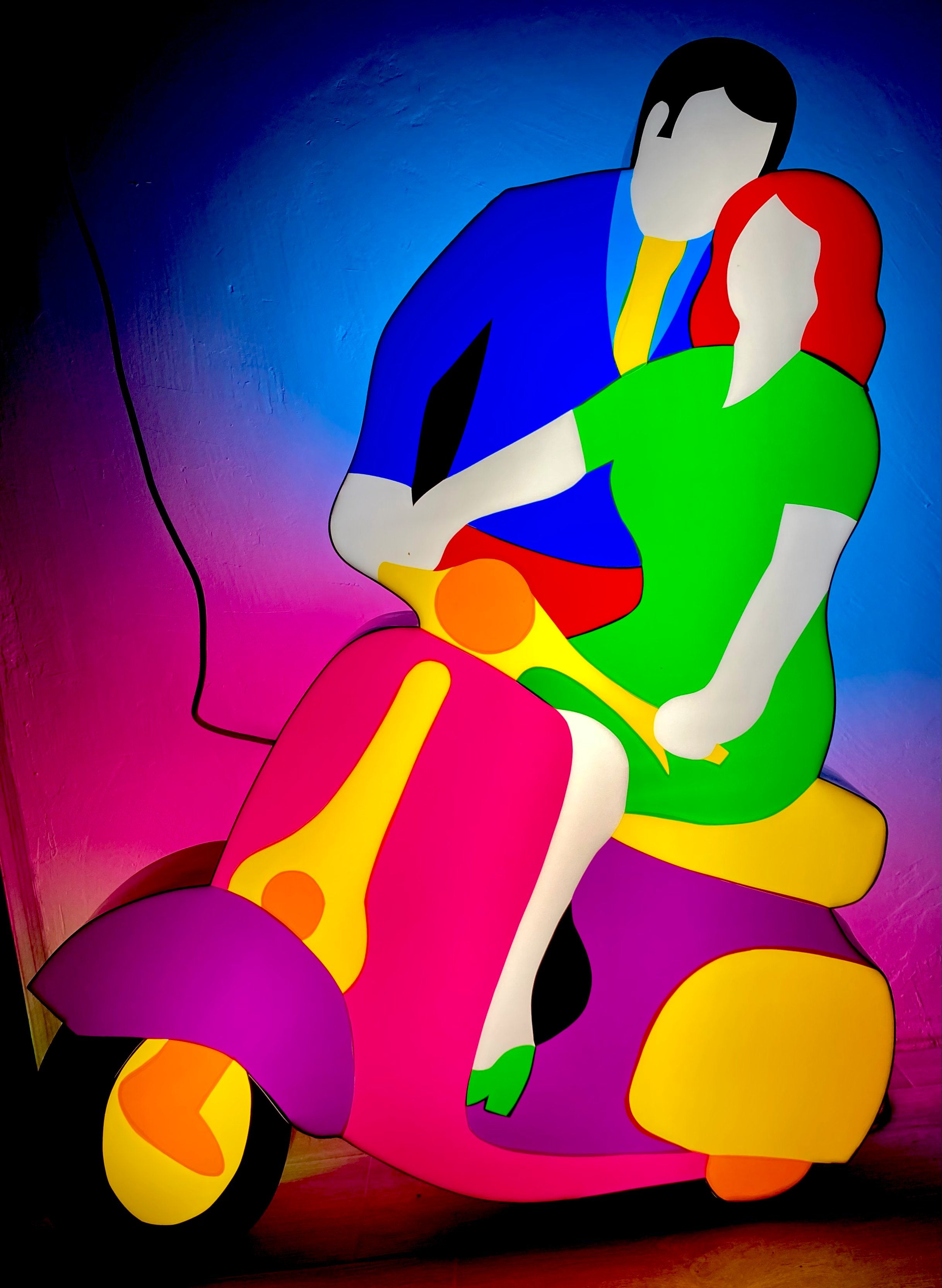 Midnight Ride | Marco Lodola - Arte Focus™