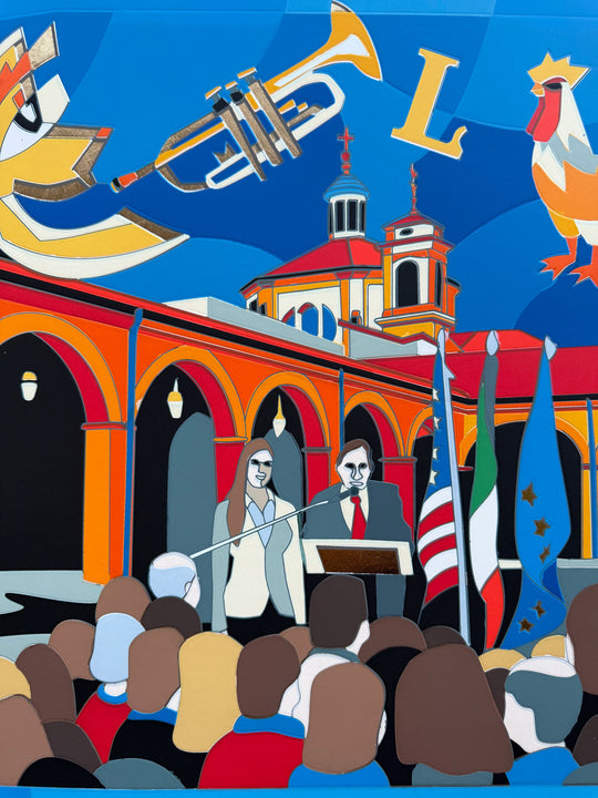 Armonie Civili | Ugo Nespolo - Arte Focus™