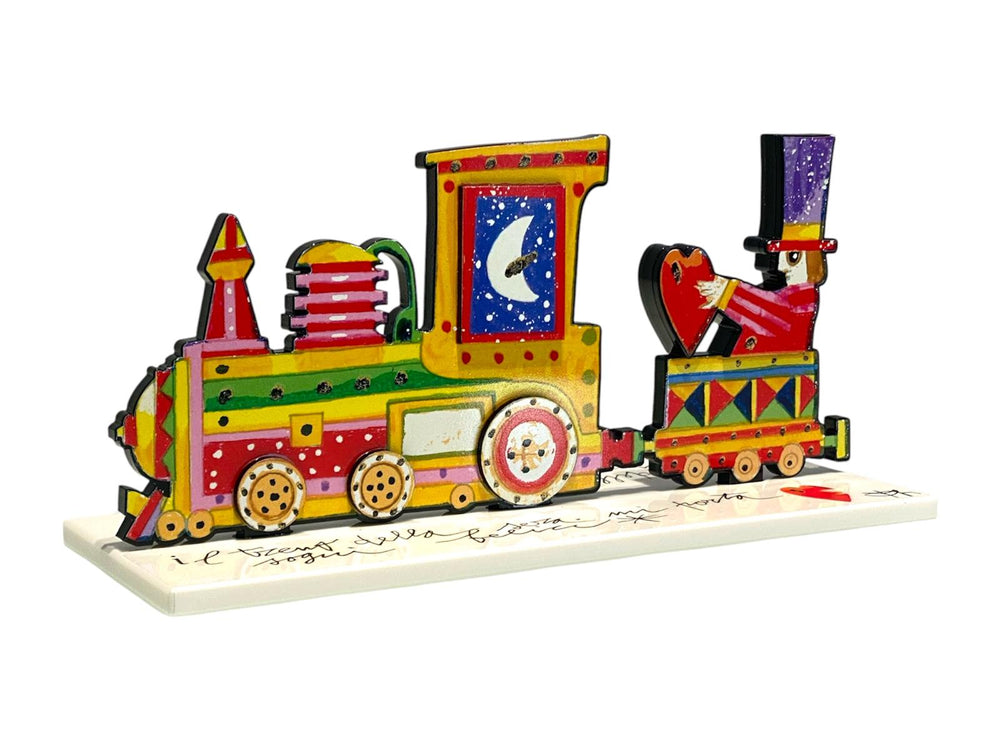 Il treno della sera mi porta sogni felici | Francesco Musante