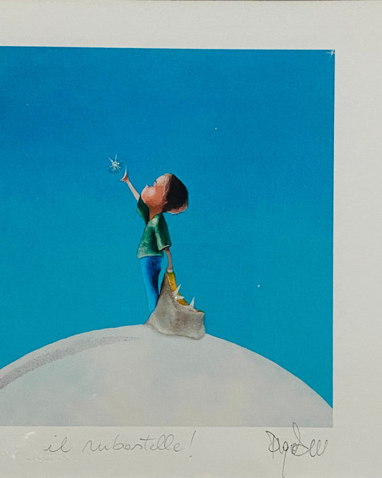 Opera in cornice: Il rubastelle | Diego Santini