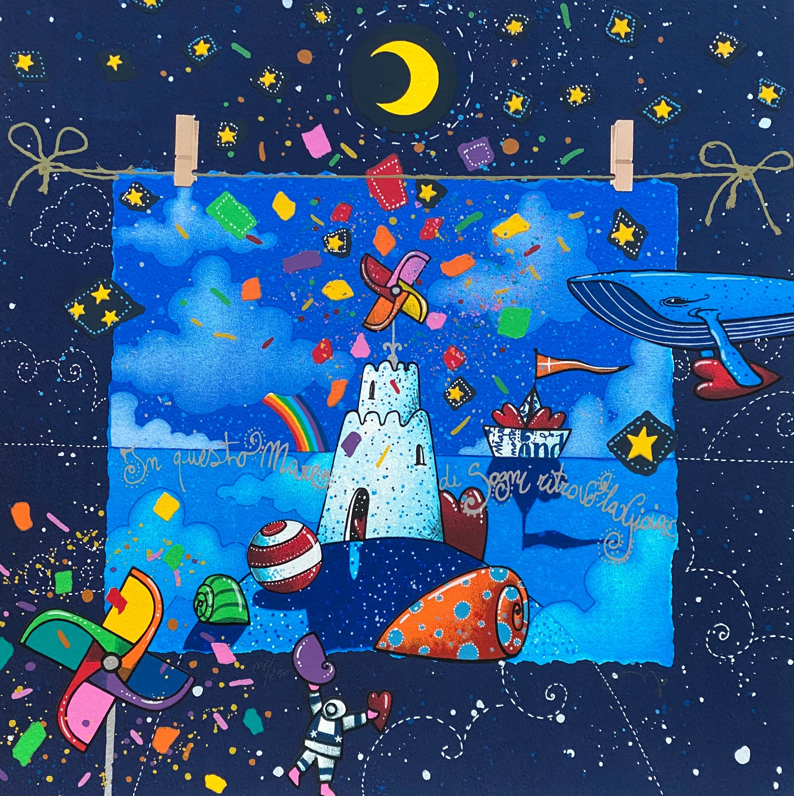 In questo mare di sogni ritrovo la gioia | Andrea Agostini - Arte Focus™