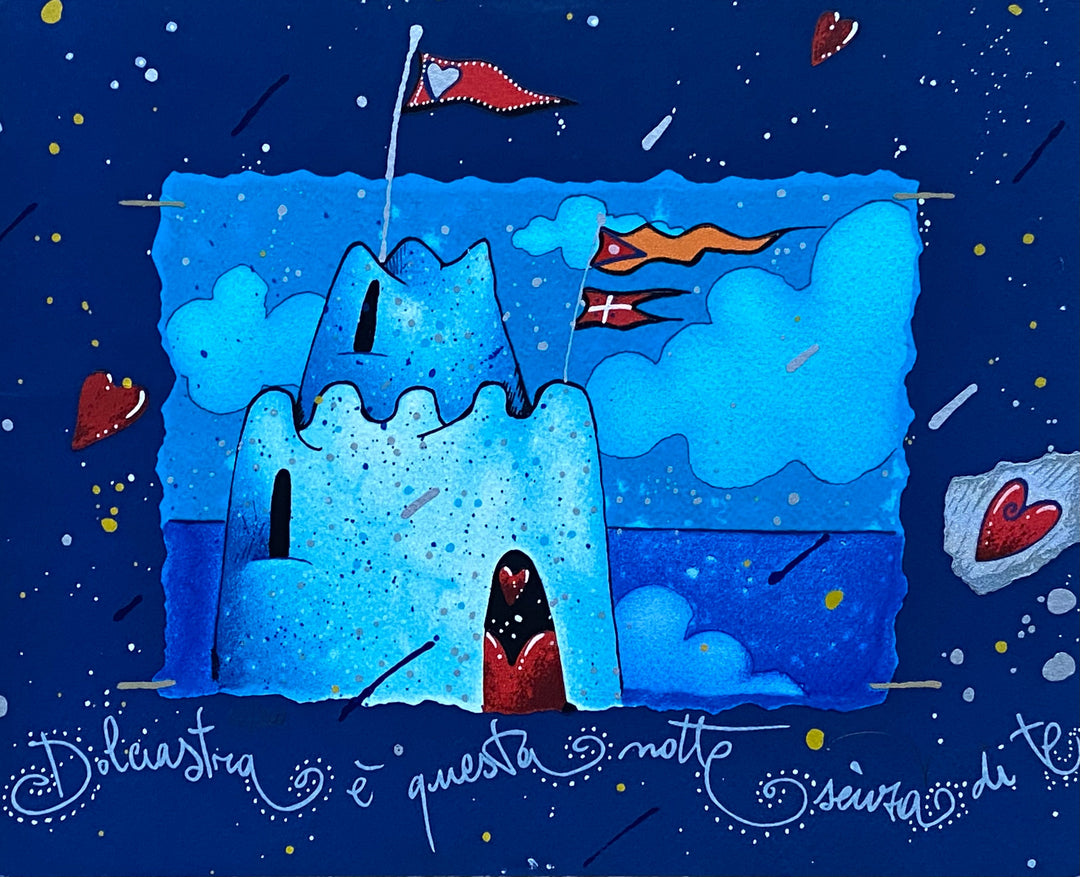 Dolciastra è questa notte senza di te  | Andrea Agostini - Arte Focus™