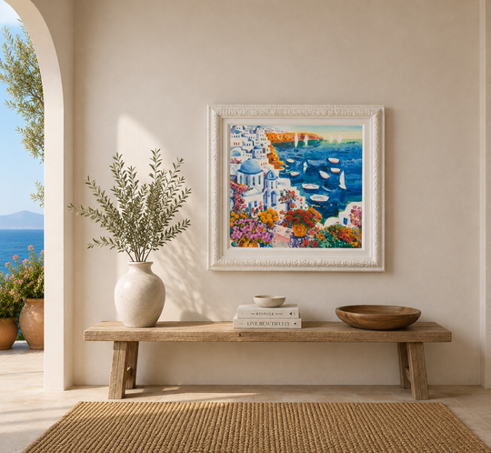 Oltre il tempo la luce di Santorini | Athos Faccincani