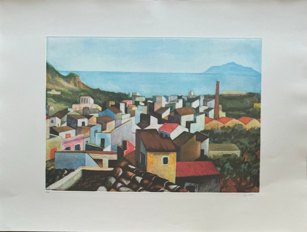 Veduta di Bagheria | Renato Guttuso