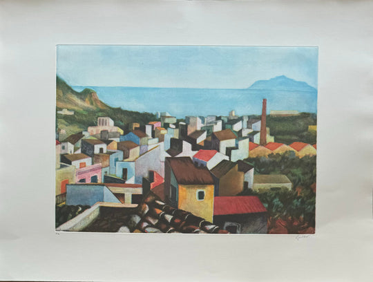 Veduta di Bagheria | Renato Guttuso