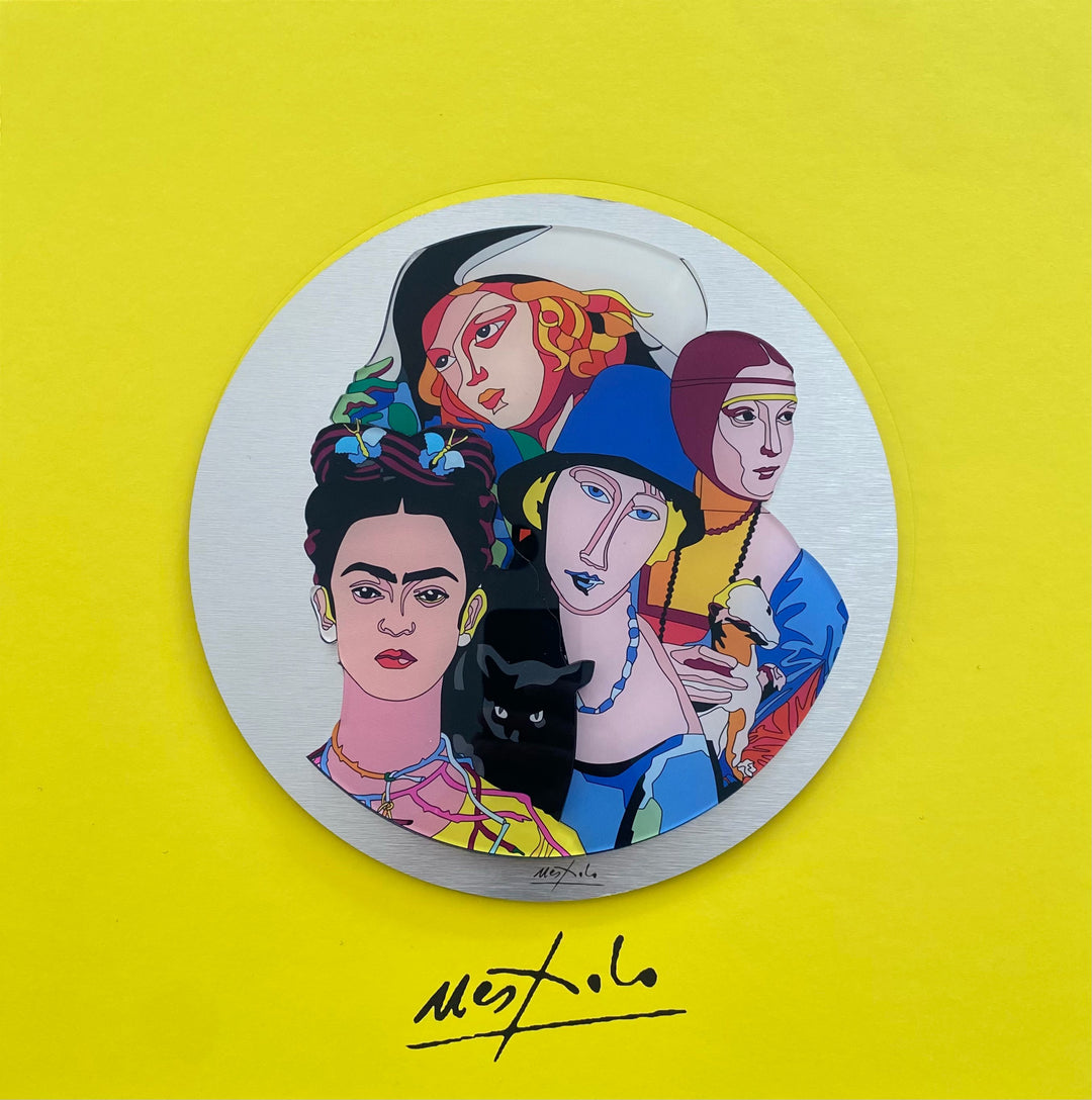 The Contemporary Muses | Ugo Nespolo