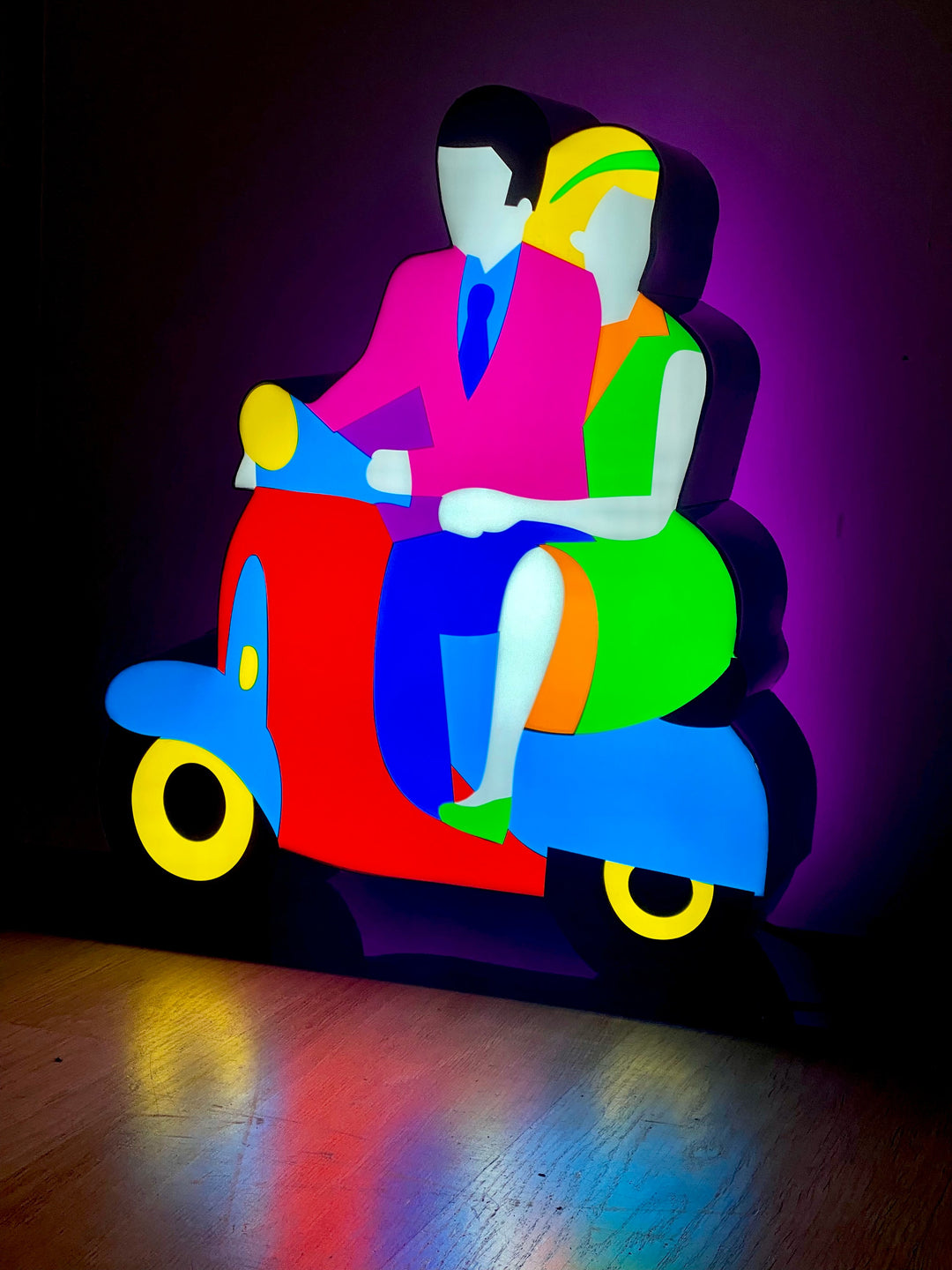 Elegance in Motion | Marco Lodola - Arte Focus™