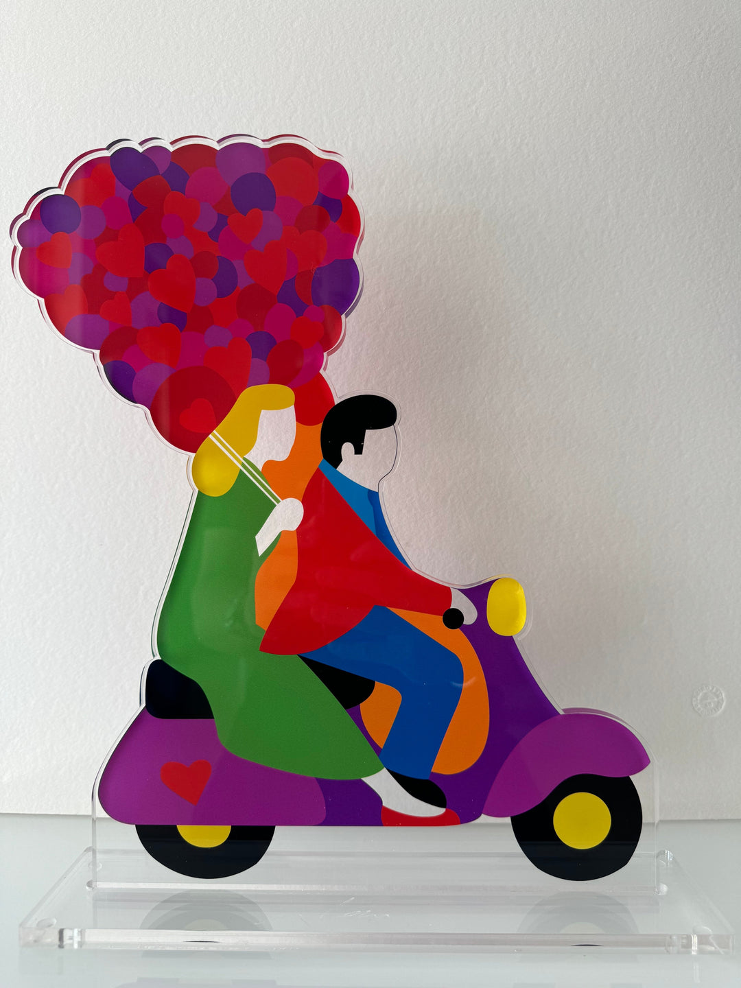 Romantic trip | Marco Lodola - Arte Focus™