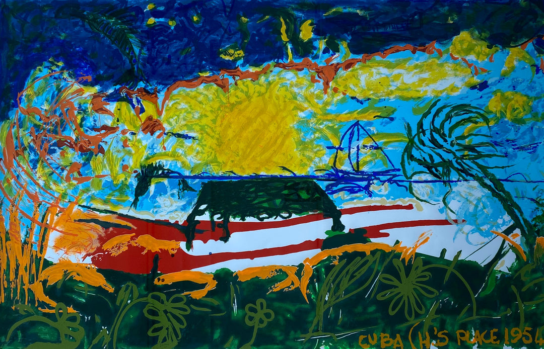 Cuba | Mario Schifano - Arte Focus™