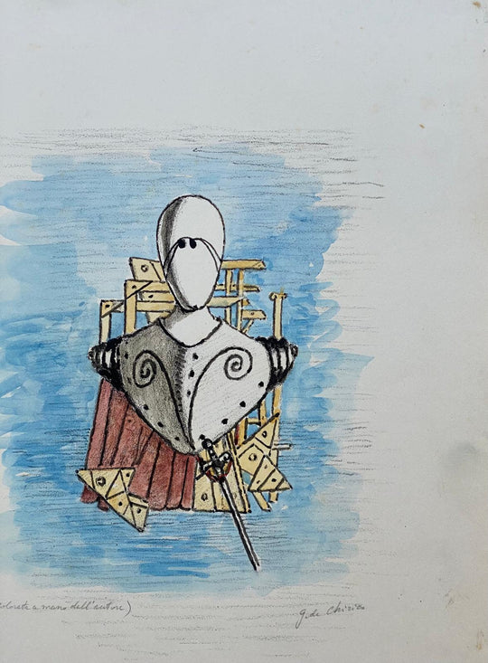 Trovatore con lo spadino | Giorgio De Chirico