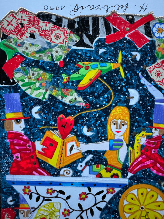 Il libro apre le sue pagine (fondo bianco) | Francesco Musante