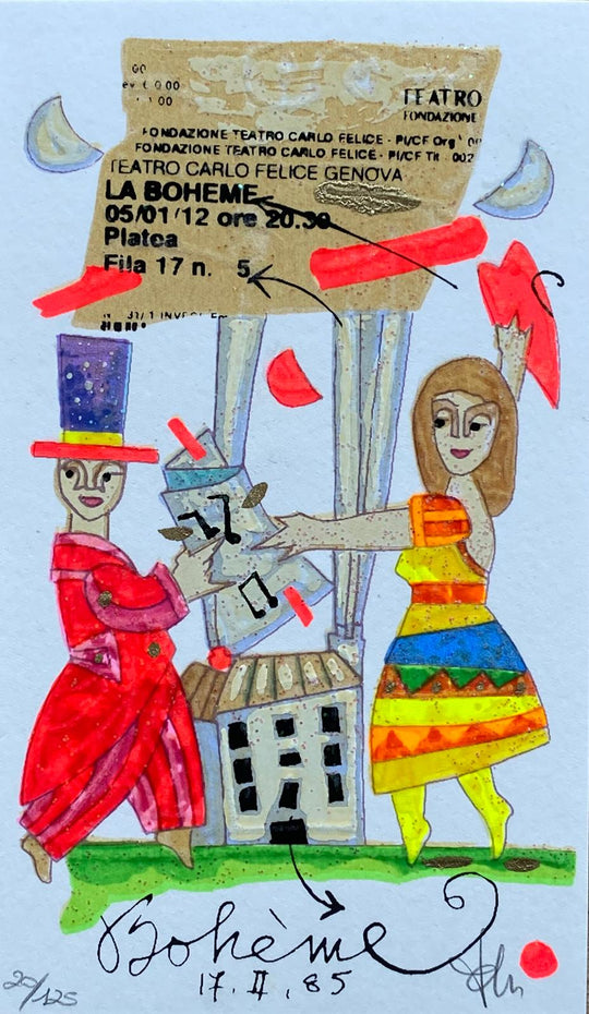 Boheme (Fondo bianco) | Francesco Musante