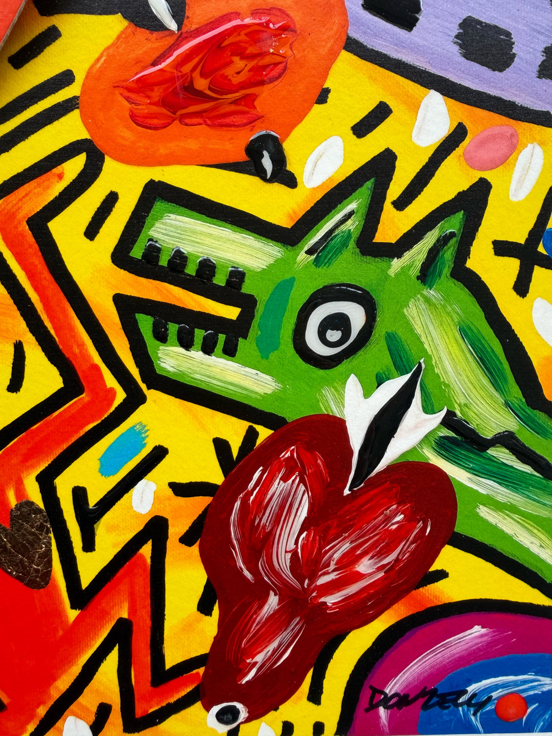 Opera Incorniciata: Haring a New York | Bruno Donzelli - Arte Focus™