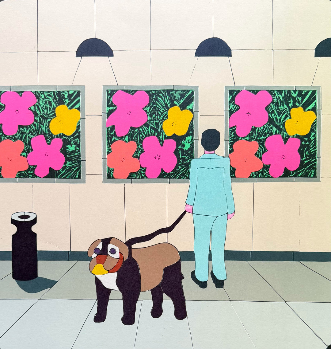 Fellini’s Window | Ugo Nespolo - Arte Focus™