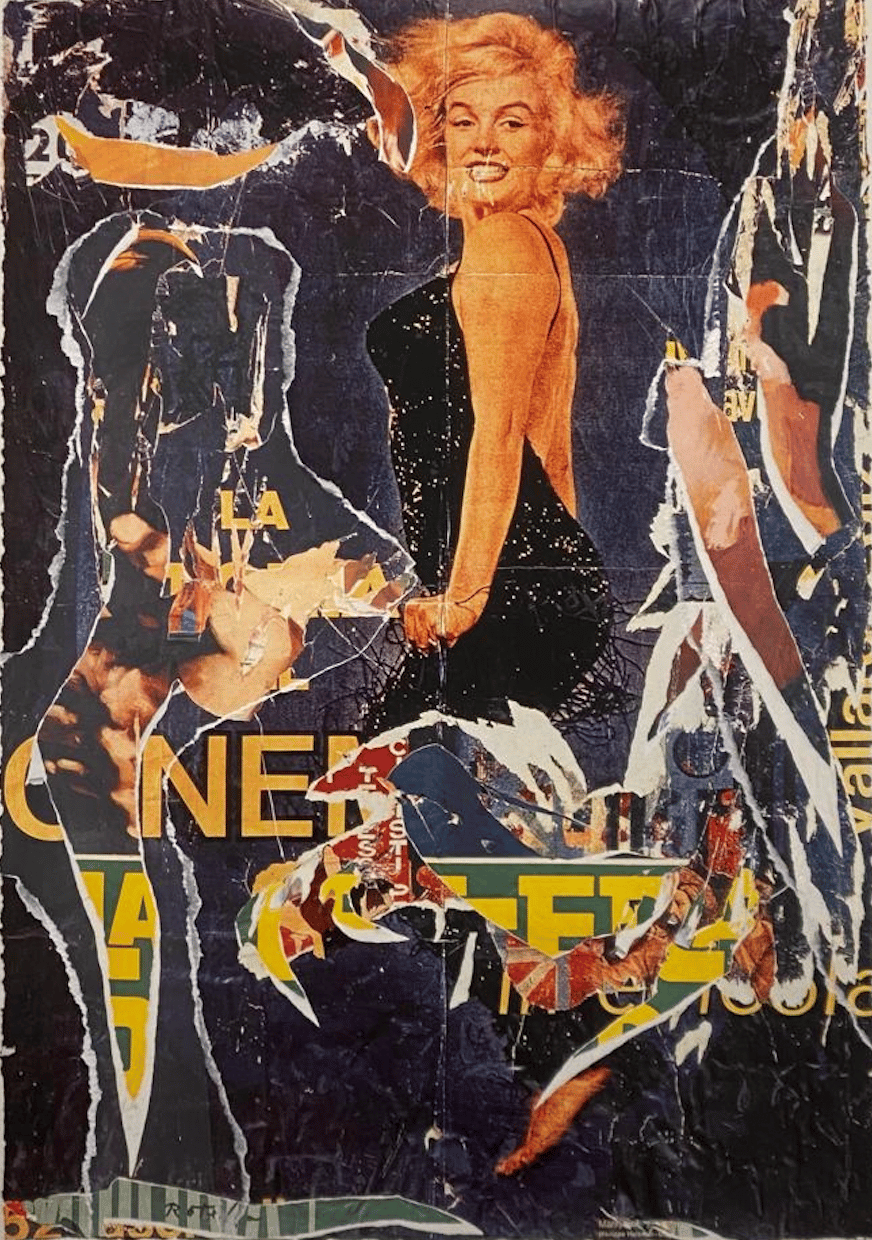 Marilyn bellezza eterna II | Mimmo Rotella