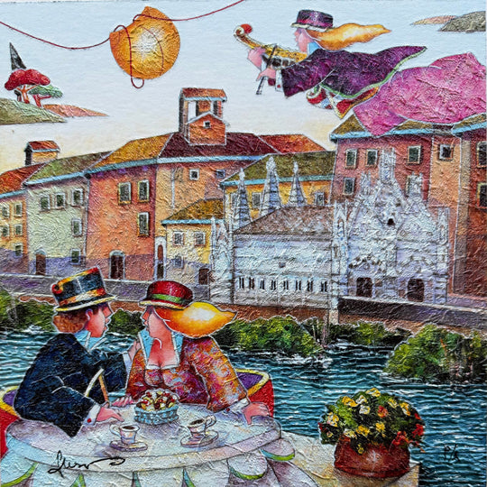 Lungo l'Arno | Francesco Nesi - Arte Focus™