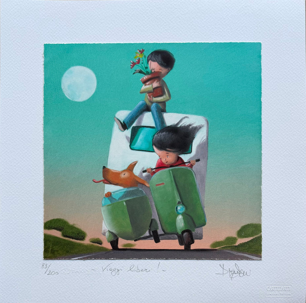 Viaggi liberi  | Diego Santini - Arte Focus™