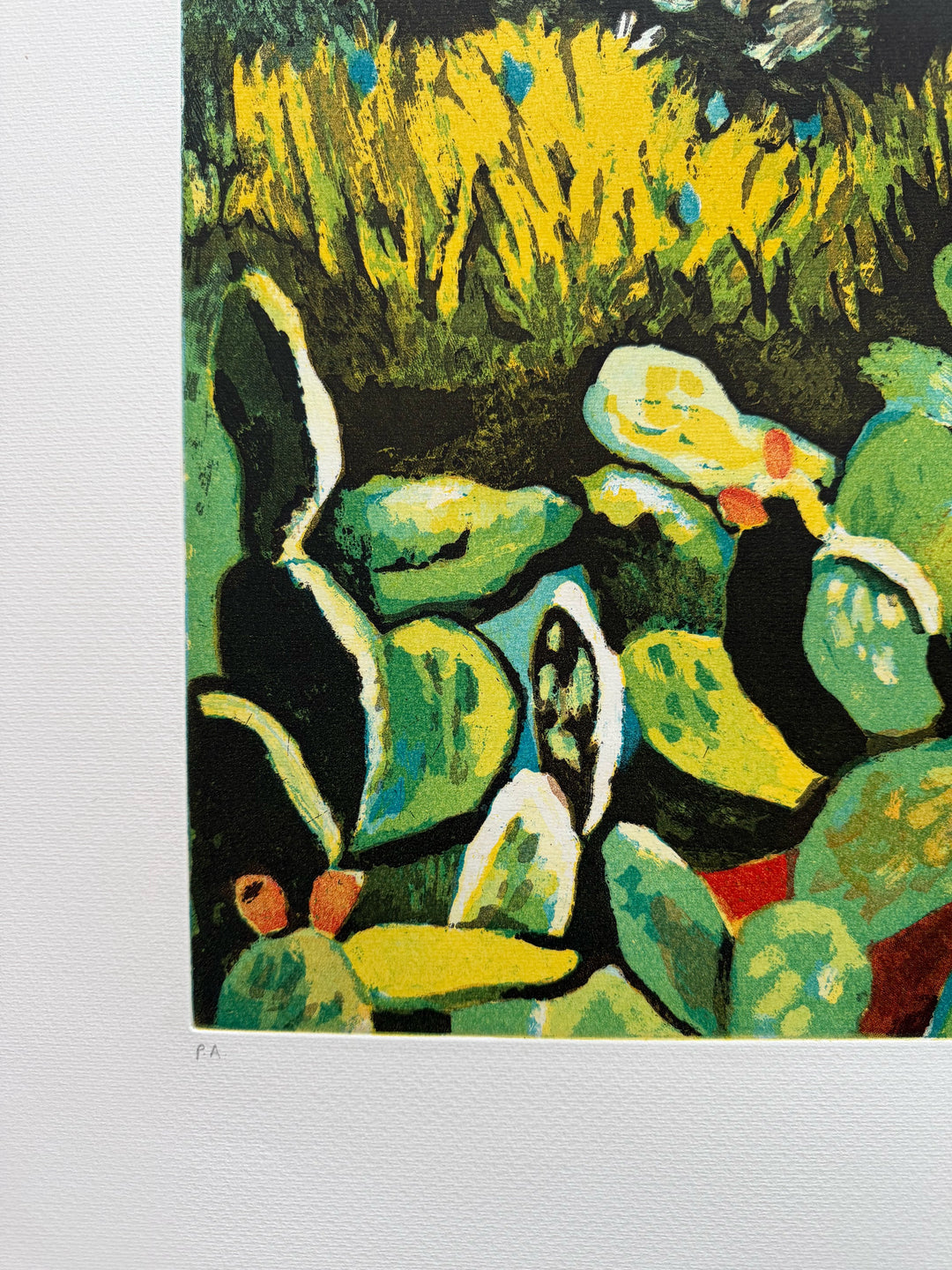 Paesaggio siciliano | Renato Guttuso - Arte Focus™