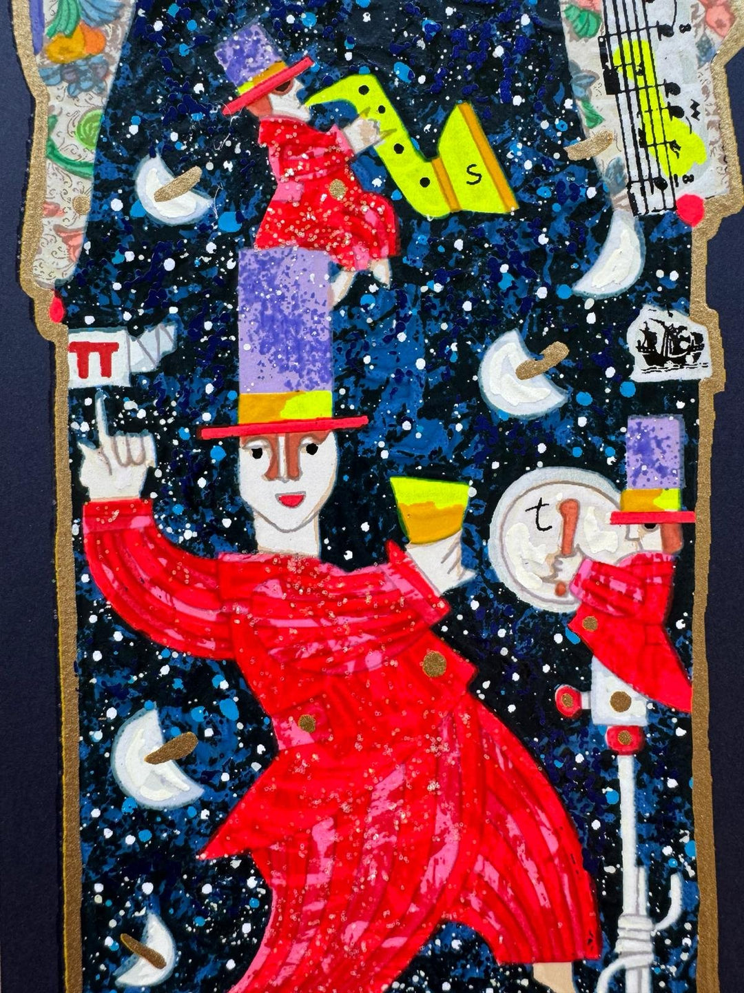 Notte sul golfo notte di musica (fondo blu) | Francesco Musante