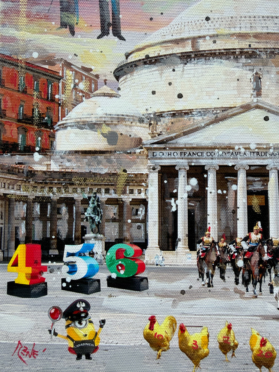 Naples Never Needed Heroes (Opera Unica) | Renè - Arte Focus™
