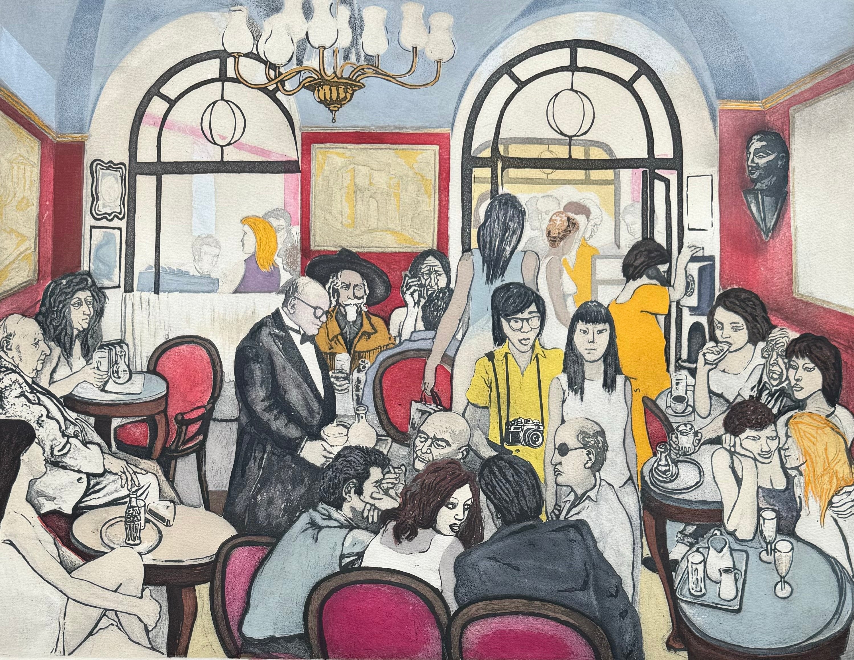Caffè Greco | Renato Guttuso - Arte Focus™
