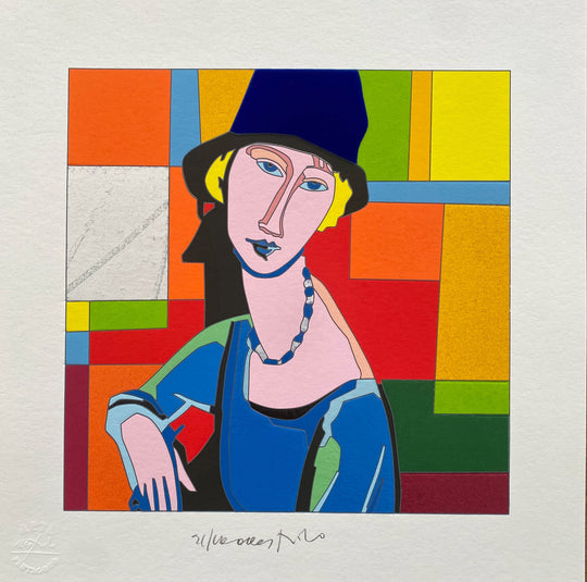 Cartella "The woman's face II"  | Ugo Nespolo