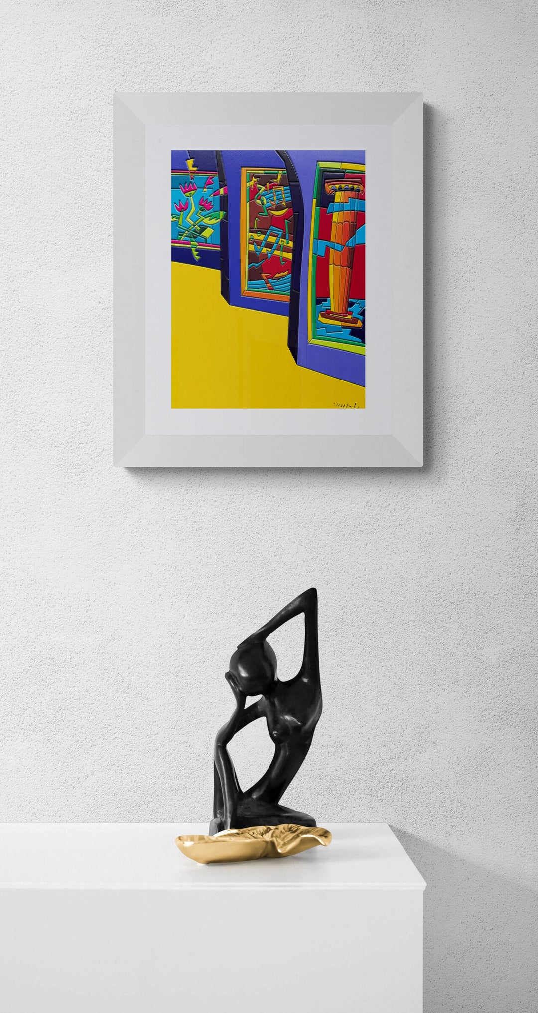 Ascending | Ugo Nespolo