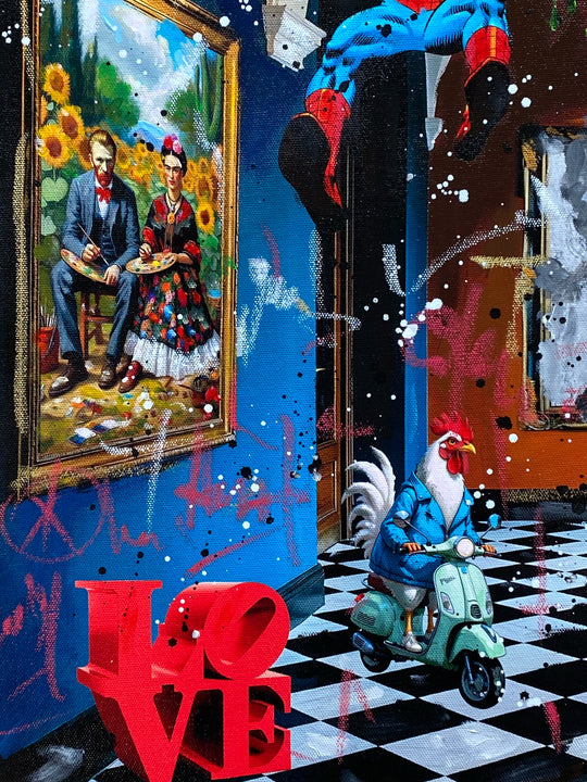 Pop Culture Breaks Into the Louvre | Renè - Arte Focus™