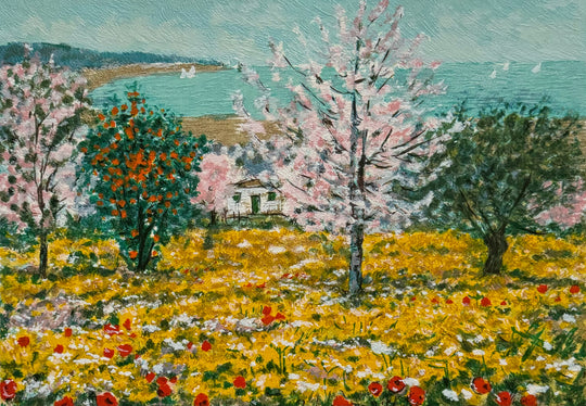 Alberi in fiore II | Michele Cascella