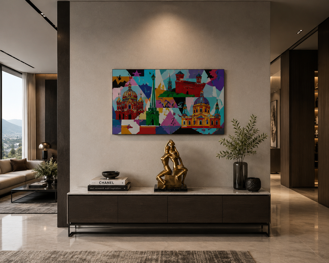 Eternal embrace | Mark Kostabi