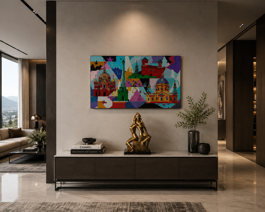 Eternal embrace | Mark Kostabi
