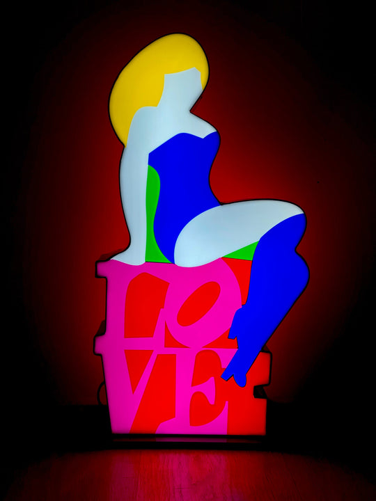 LOVE Addiction | Marco Lodola - Arte Focus™